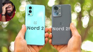 OnePlus Nord 2T vs OnePlus Nord 2 Full Comparison ⚡ Camera Display amp More [upl. by Jonas777]