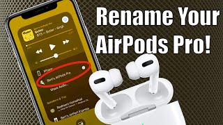 How to Rename AirPods Pro [upl. by Roma]