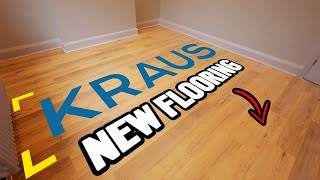 Installing Our NEW Kraus LVT Flooring [upl. by Enyt637]