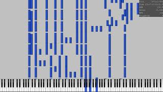 Black MIDI Bad Apple  28K Notes  Piano Magenda MOD [upl. by Ennoira863]