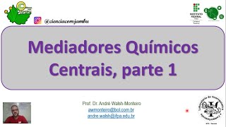 Psicofarmacologia Mediadores Químicos Centrais parte 1 04 [upl. by Daisey965]