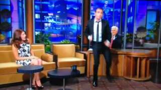 Jean Dujardin imitating John Travoltas dancing [upl. by Hibben20]