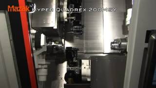 Mazak Hyper Quadrex 200MSY [upl. by Teews]