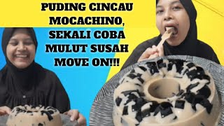 RESEP PUDING MOCCACHINO  Lembut dan lumer di mulut [upl. by Lipson333]