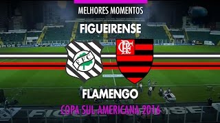 Melhores Momentos  Figueirense 4 x 2 Flamengo  Copa SulAmericana  24082016 [upl. by Mun]