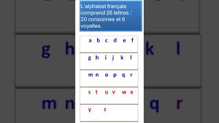 Découvrez lalphabet français 26 lettres et leurs prononciations [upl. by Thad99]