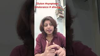 Gluten sensitivity intolerancesymptoms bloating pain diarrhoea itching Dr Shikha Garg [upl. by Adnert388]