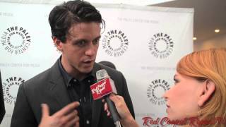 Ashley Zukerman of WGN Americas quotManhattanquot TCA amp Paley Center Coverage ManhattanWGNA PaleyLiveLA [upl. by Rehpinnej]