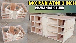 cara membuat box radiator 3 inch  riswanda versi miniatur [upl. by Easter266]