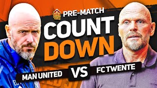 MAN UNITED vs FC TWENTE Countdown To Kick Off [upl. by Anialed]