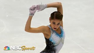 Alena Kostornaias recordbreaking short program at NHK Trophy  NBC Sports [upl. by Idnek]