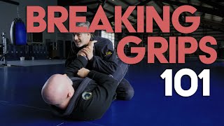 Breaking Grips in the Closed Guard [upl. by Aniham]