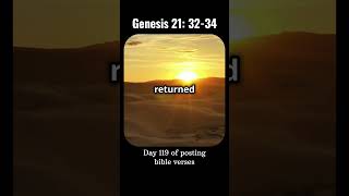 Day 119  Genesis 21 3234 [upl. by Zobe]