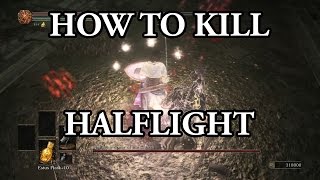 DS3 The Ringed City  How To Beat Halflight Spear Of The Church no pvp [upl. by Bendick]