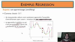 Apprentissage automatique 15  Concepts fondamentaux  surapprentissage  sousapprentissage [upl. by Margarethe630]