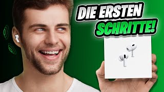 AirPods Pro 2 einstellen amp richtig einrichten  Die ersten 23 Dinge 🎧📲 [upl. by Venola264]