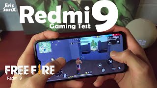 ¿Redmi 9 en 2024 Gaming test Jugando Free Fire ¿El mejor por el precio [upl. by Grodin870]