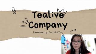 TEALIVE COMPANY PPT [upl. by Adrell]