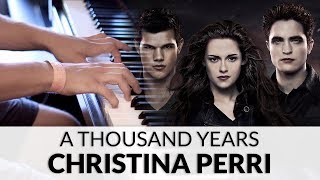 A Thousand Years  Christina Perri  Piano Cover  Sheet Music [upl. by Vladamir]