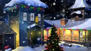 christmas screensaver HD 720 [upl. by Ardnasyl749]