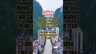 Sailing Lyrics Rod Stewart lyricsvideo [upl. by Layton]