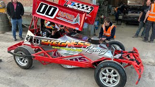 Brisca F2 Heat 1 Skegness Raceway 130924 [upl. by Dominick]