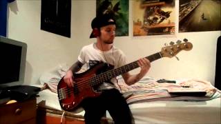 Protest The Hero  Heretics and Killers Bass Cover [upl. by Linneman739]