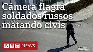 Soldados russos são flagrados matando civis ucranianos com tiros nas costas [upl. by Curt]