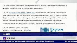 Credit Karma Settlement CHECKS ARE HERE CHECK YOUR MAILBOX [upl. by Myrtle432]