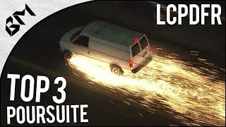 TOP 3 LCPDFR  COURSE POURSUITE EPIC [upl. by Mattland]