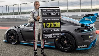 Porsche 718 Cayman GT4 ePerformance Silesia Ring lap record [upl. by Nevlin273]