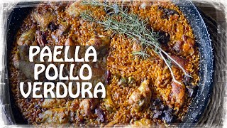 PAELLA de POLLO Y VERDURA [upl. by Grae226]