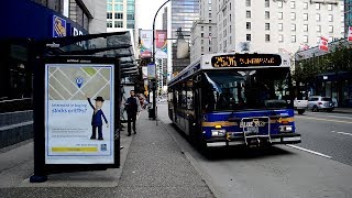 Vancouver Translink WVMT 1999 New Flyer D40LF quotBlue Busquot 992 On The 250A  W Georgia amp Burrard Sts [upl. by Reivaj]