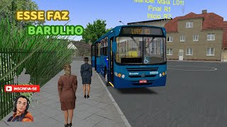 ME DERAM UM ÔNIBUS BARULHENTO PARA FAZER A VOLTA DA LINHA  OMSI 2  MAPA VALE DO AÇO  G27 [upl. by Kcirdahs882]