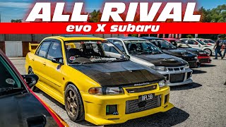 Gathering ALL EVO x SUBARU 2024 [upl. by Alfie]