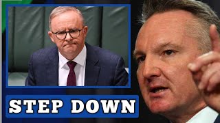 STEP DOWN🚫 Chris Bowen Asks Albanese to RESIGN after Falling to Revert Climate Change [upl. by Rrats]