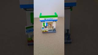 Miniature Family Mart Store familymart bricks cutetoys konbini [upl. by Anitnemelc]