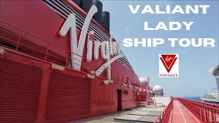 VIRGIN VOYAGES VALIANT LADY  Ship Tour [upl. by Iaka359]