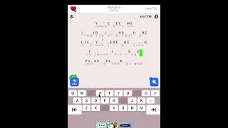 Master Cryptogram Word Brain Puzzle Levels 1115  StepbyStep Solutions amp Tips [upl. by Eolanda]