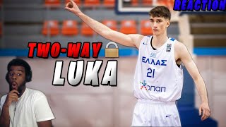 GREEK LUKA is a MF PROBLEM Reacting To Neoklis Avdalas Highlights 2022 [upl. by Rumit]