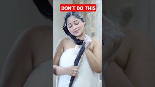 Dos And Donts of Haircare 😲 Hair oiling mistakes to avoid shorts ytshorts youtubeshorts [upl. by Idonah]