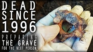 Digging Up a Grave from 1996 to Prepare it for the Next Person [upl. by Darya153]