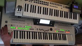 children  robert miles  remix played on yamaha tyros 3 with vst plugins [upl. by Guimond]