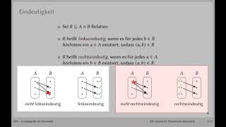 GbI04 Übung 2 Relationen und Abbildungen [upl. by Agni]