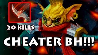 CHEATER Detected In Dota 2  Bounty Hunter using New HACKS [upl. by Aryt]