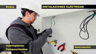 Instalaciones Eléctricas de una casa  Datos prácticos [upl. by Arikat]