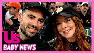 Lindsay Lohan Pregnant W 1st Child [upl. by Ellehsyt]