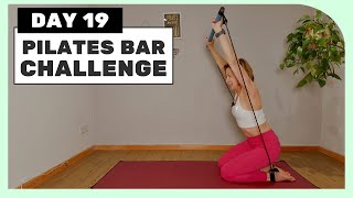 28 Day Pilates Bar Challenge Day 19 [upl. by Hertz441]