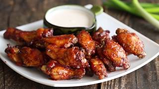 Oven BBQ Chicken Wings [upl. by Enytsirk]