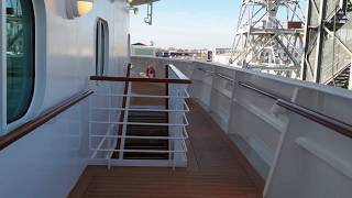 Costa Venezia Deck 5 Outside Promenade [upl. by Tertius]